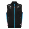 Veste Sans Manches Noire/Turquoise Homme Kappa Abosle