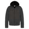 Veste en Sherpa Zippé GriseHomme Schott PLENZO
