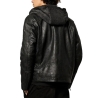 Veste En Cuir Noire Homme Kaporal Kp Luine