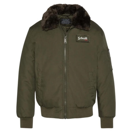 Blouson Kaki Homme Schott AIRTOP