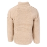 Veste Sherpa Beige Homme Paname Brothers Full Zip