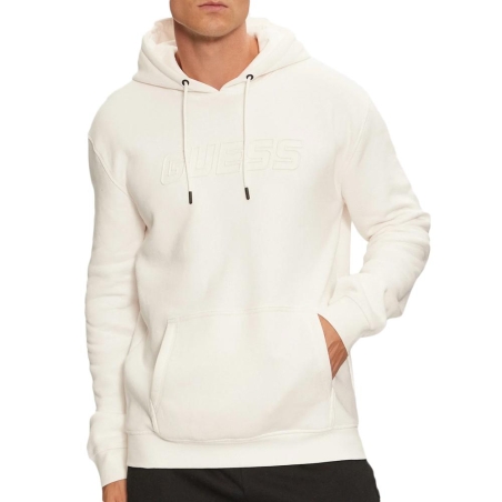Sweat Blanc Homme Guess Aldwin