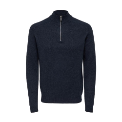 Pull 1/4 Zip Marine Homme Only & Sons Reg 7