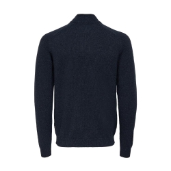 Pull 1/4 Zip Marine Homme Only & Sons Reg 7