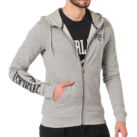 Sweat zippé Gris Homme Everlast Sulphur