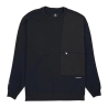 Sweat Noir Homme Converse Long Sleeve