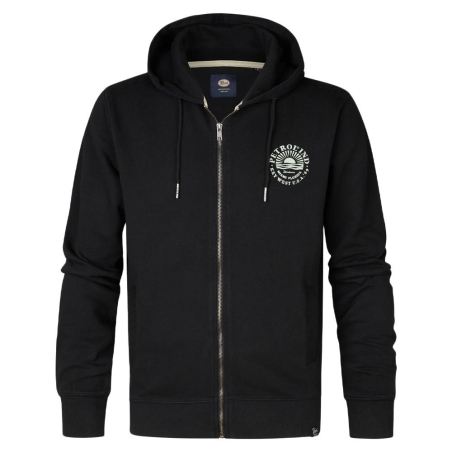 Sweat Zippé Noir Homme Petrol Industries SWH103