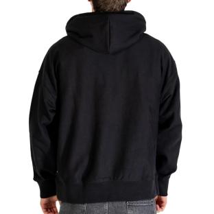 Sweat à Capuche Noir Homme Calvin Klein Jeans Premiums
