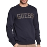 Sweat Marine Homme Guess Beau Cn Fleece