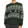 Pull de Noel Vert Homme Jack & Jones Xmas Gabriel