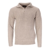 Pull 1/4 Zip Beige Homme RMS26 Camioneur