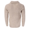 Pull 1/4 Zip Beige Homme RMS26 Camioneur