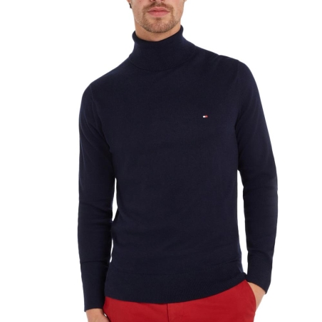 Pull Marine Homme Tommy Hilfiger Pima Org