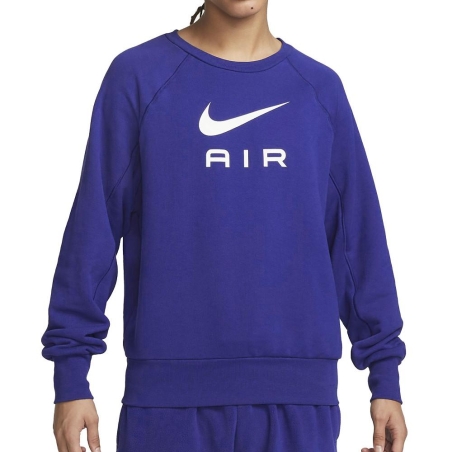 Sweat Bleu Roi Homme Nike Ft Crew