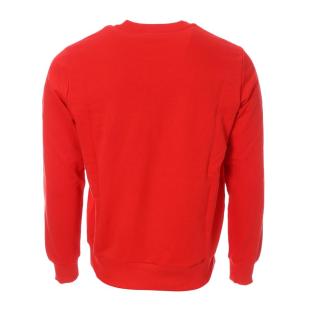 Sweat Rouge Homme Diesel Felpa