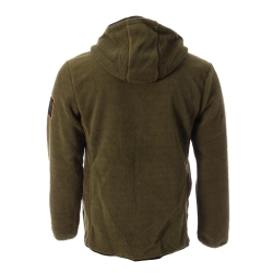 Polaire Zippé Kaki Homme Geographical Norway Tenergie