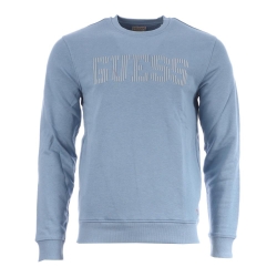 Sweat Bleu Homme Guess Beau Cn Fleece