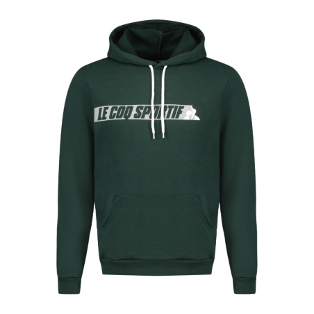 Sweat Vert Homme Le Coq Sportif Contemporain Sp Hoody N°1