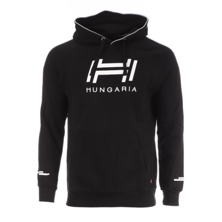 Sweat Noir Homme Hungaria Wells