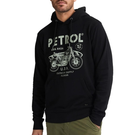 Sweat Noir Homme Petrol Industries SWH102-9999