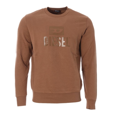 Sweat Marron Homme Diesel Felpas