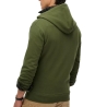 Sweat Zippé Kaki Homme Superdry Plain Hood