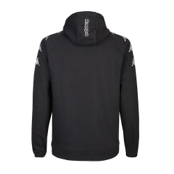 Sweat Zippé Noir Homme Kappa Divieto