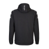 Sweat Zippé Noir Homme Kappa Divieto