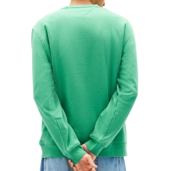 Sweat Vert Homme Tommy Hilfiger Linear Crew