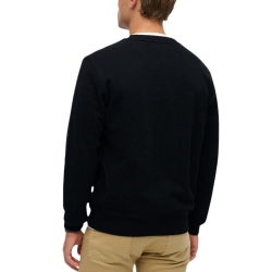 Pull Noir Homme Superdry Essential Logo Crew