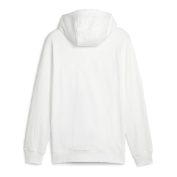 Sweat Blanc à capuche Homme Puma Bmw