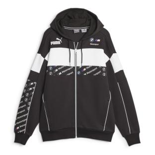 Sweat Zippe à Capuche Noir Homme Puma Bmw 621866
