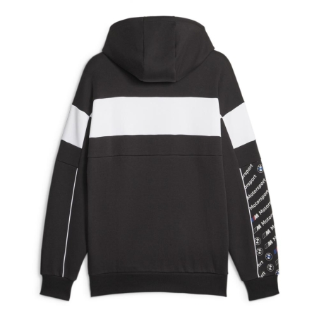Sweat Zippe à Capuche Noir Homme Puma Bmw 621866