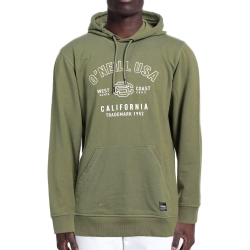 Sweat à Capuche Kaki Homme O'Neill State