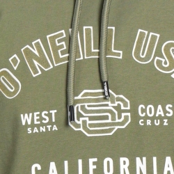 Sweat à Capuche Kaki Homme O'Neill State