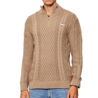 Pull Marron Homme Tommy Hilfiger Cable
