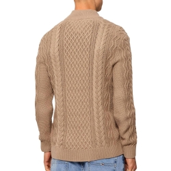 Pull Marron Homme Tommy Hilfiger Cable