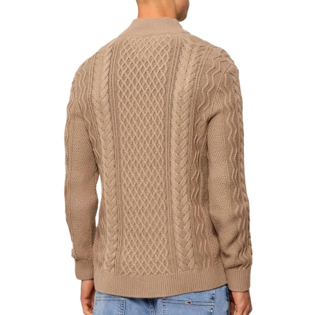 Pull Marron Homme Tommy Hilfiger Cable