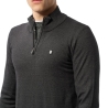 Pull 1/4 Zip Gris Foncé Homme Teddy Smith Marty 2