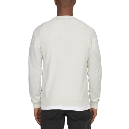 Pull Beige Homme Only & Sons Knit