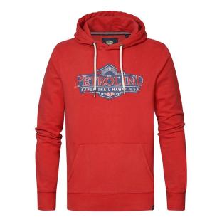Sweat à Capuche Rouge Homme Petrol Industries Hooded 1040