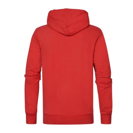 Sweat à Capuche Rouge Homme Petrol Industries Hooded 1040