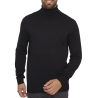 Pull Col Roulé Noir Homme Jack & Jones Whemil