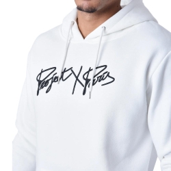 Sweat Blanc Homme Project X Paris Basic Full