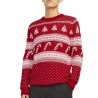 Pull de Noël Rouge Homme Jack & Jones Gabriel