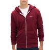 Sweat Zippé Bordeaux Homme Superdry Plain Hood