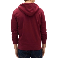 Sweat Zippé Bordeaux Homme Superdry Plain Hood