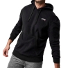 Sweat à capuche Noir Homme Schott Micro Polar