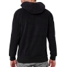 Sweat à capuche Noir Homme Schott Micro Polar