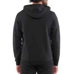Sweat Zippé Noir Mixte Converse Brushed